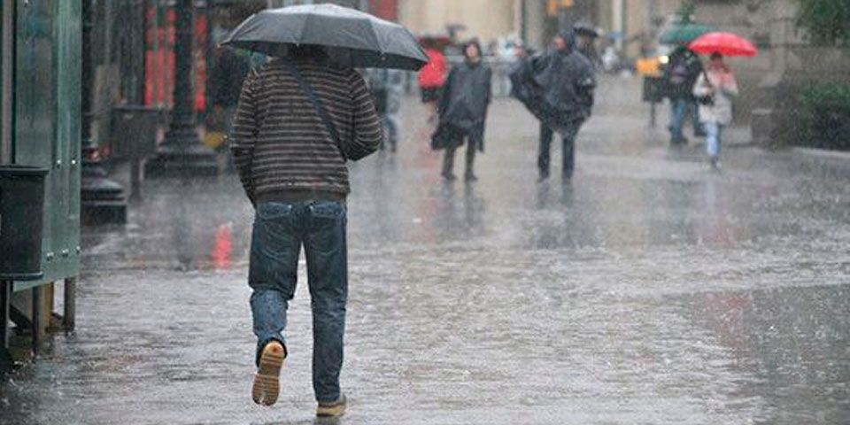 Pronostican lluvias en la mayor parte del país para el fin de semana
