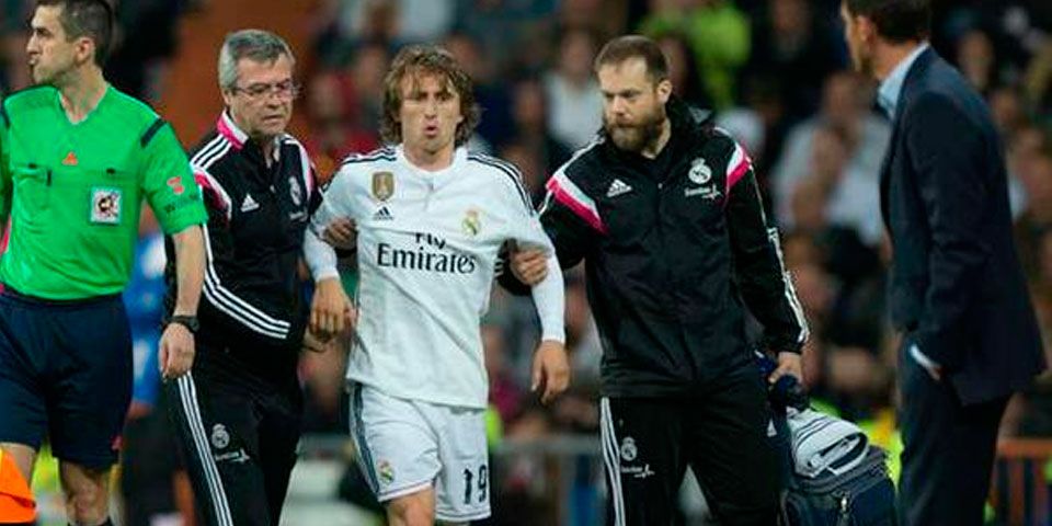 Se confirma lesión de Luka Modric