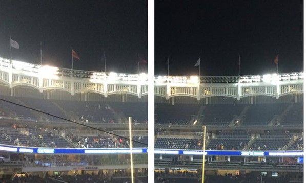 Se fue la luz en el Yankee Stadium Se fue la luz en el Yankee Stadium