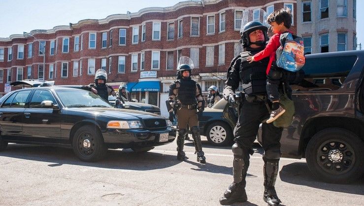 Exigen justicia pacíficamente en Baltimore Exigen justicia pacíficamente en Baltimore