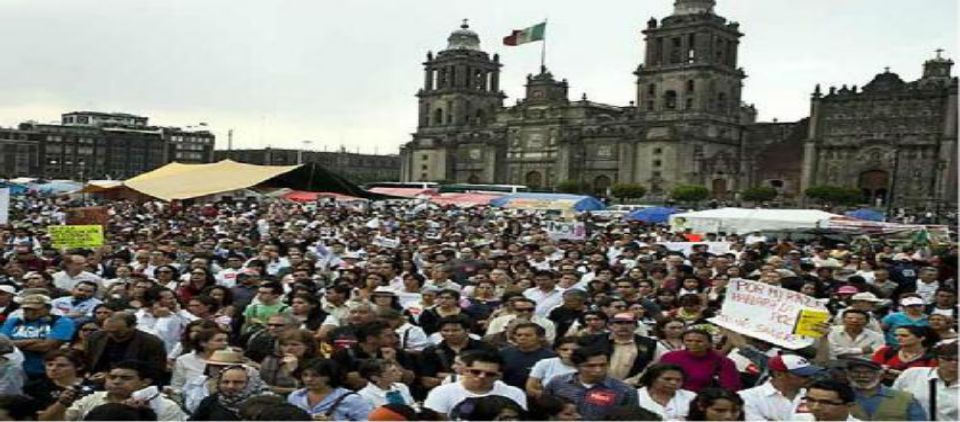 Marchas en el DF para el 1 de mayo