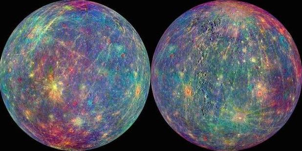 Imágenes de Mercurio por nave Messenger Imágenes de Mercurio por nave Messenger