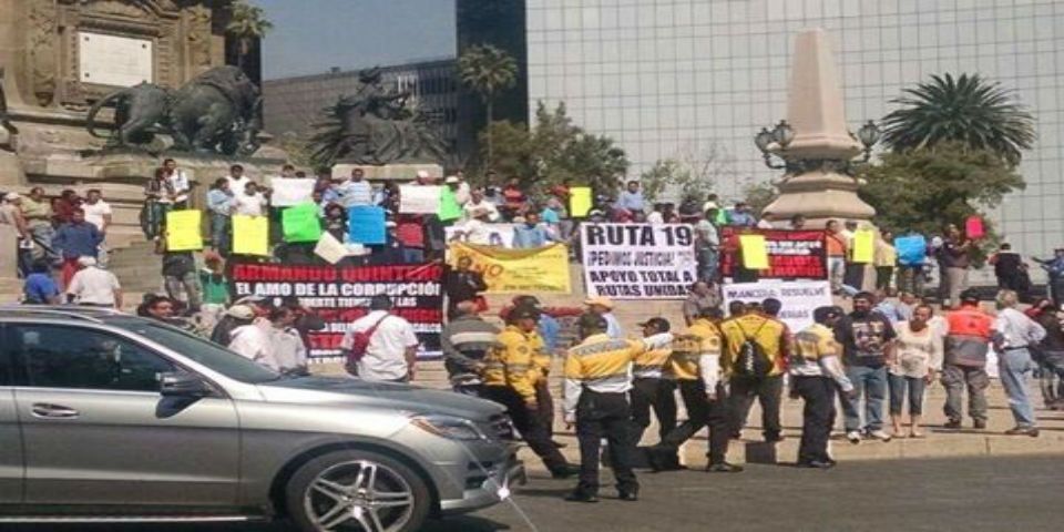 Habrá ocho manifestaciones en el Distrito Federal
