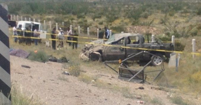 Mueren 2 militares por volcadura en Coahuila