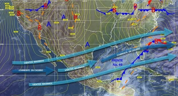 Continuarán lluvias en el país Continuarán lluvias en el país