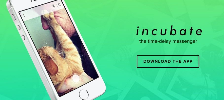 Incubate: una app que envía mensajes al futuro
