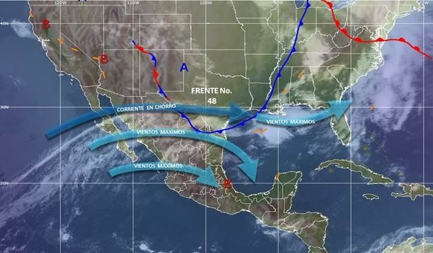 Persistirán el calor y las lluvias en territorio mexicano