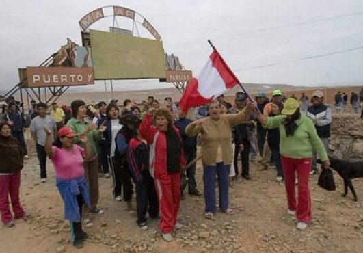 Un muerto durante protesta en contra de Grupo México Un muerto durante protesta en contra de Grupo México