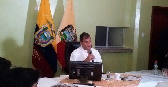 Amenazan de muerte a presidente de Ecuador Amenazan de muerte a presidente de Ecuador