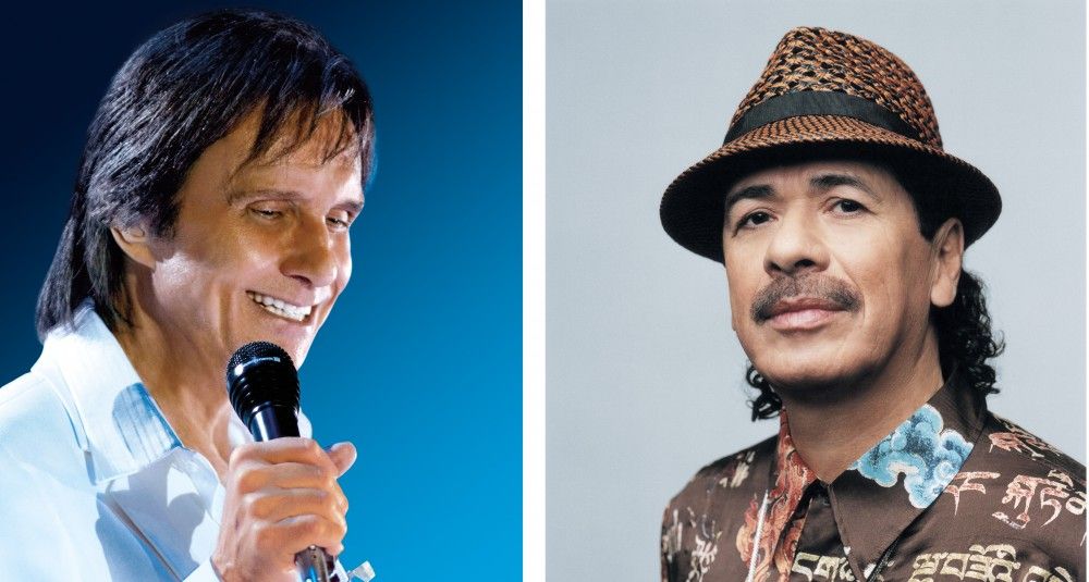 Roberto Carlos y Santana serán honrados en Premios Billboard Roberto Carlos y Santana serán honrados en Premios Billboard