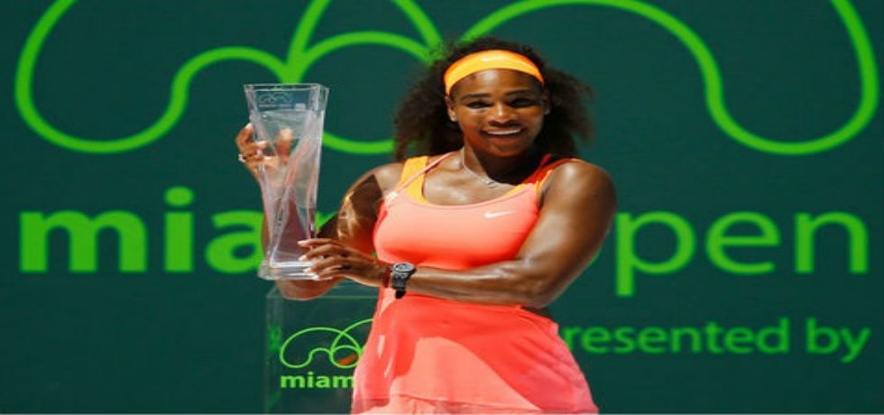 Serena William gana Abierto de Miami Serena William gana Abierto de Miami