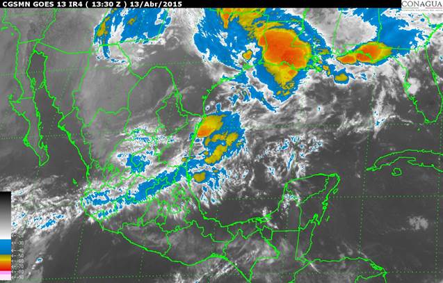 Nuevo frente frío causará lluvias en el país