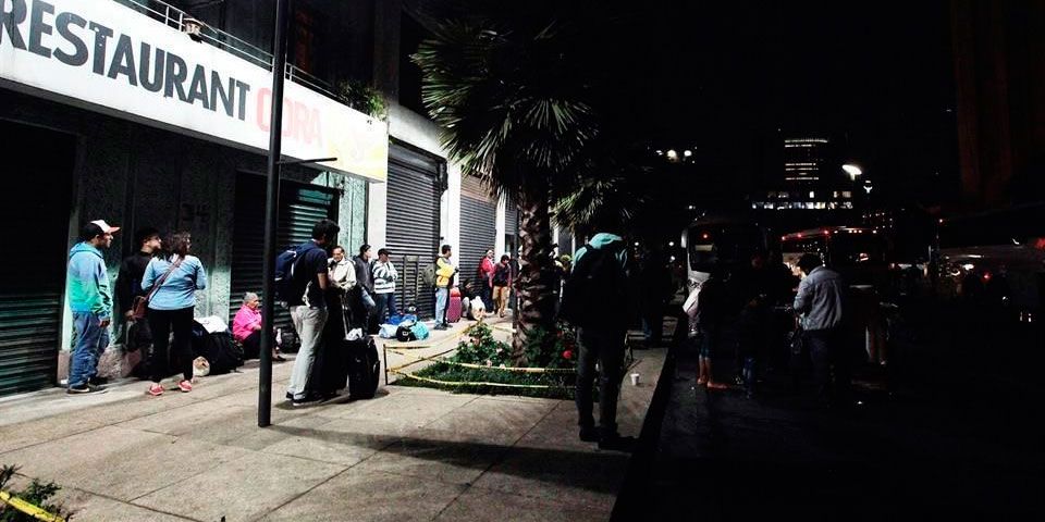 CNTE opera terminal clandestina en DF