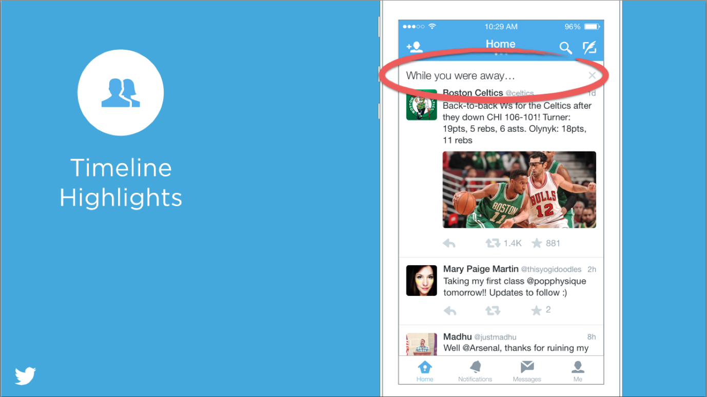 Twitter presenta nuevo servicio que resume tu timeline