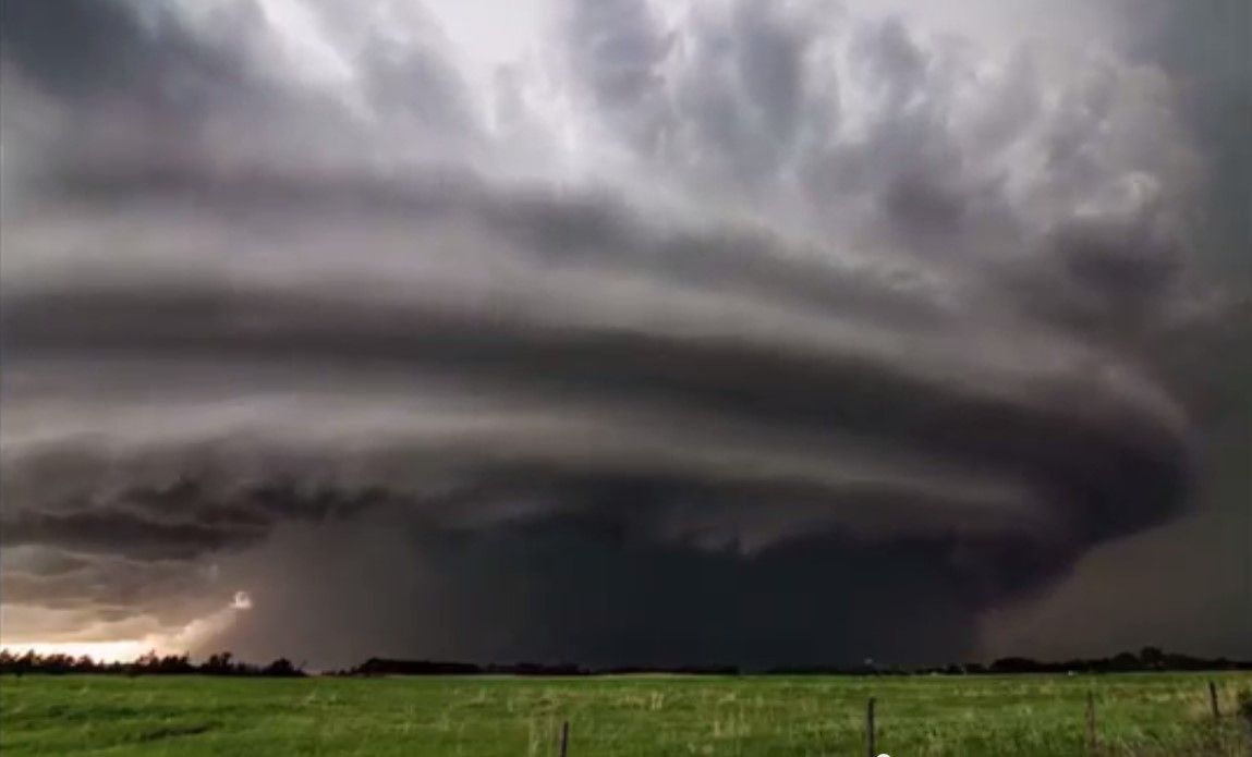 Video muestra evolución de tormentas Video muestra evolución de tormentas