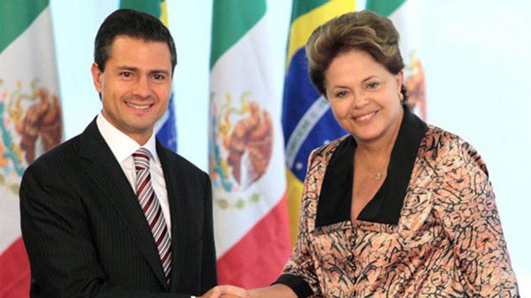 Presidenta de Brasil inicia visita de Estado en México Presidenta de Brasil inicia visita de Estado en México