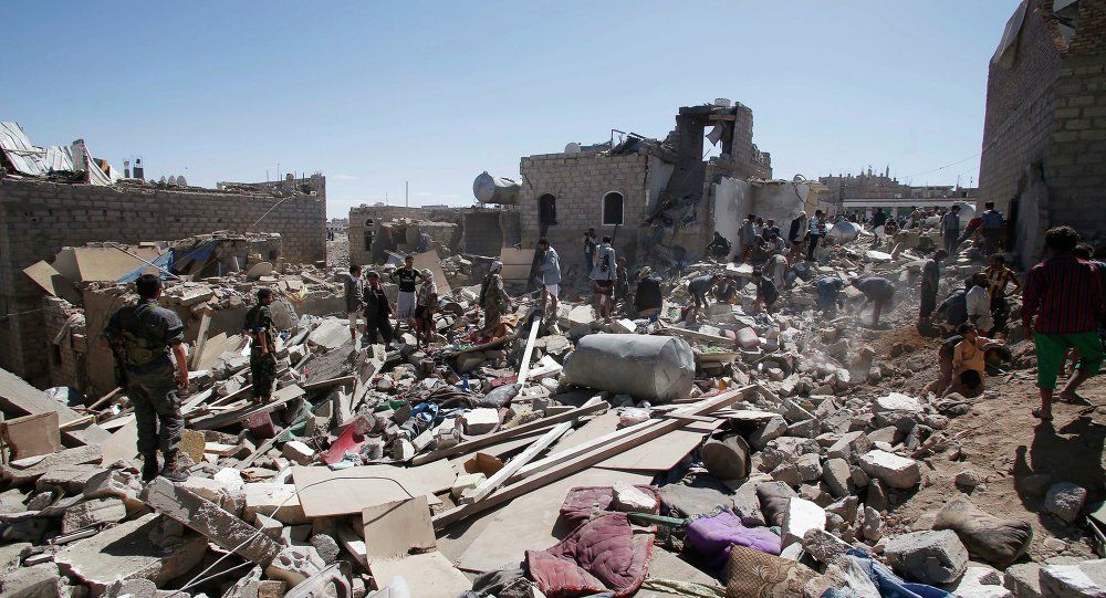 Bombardeos de la coalición árabe deja 43 muertos en Yemen