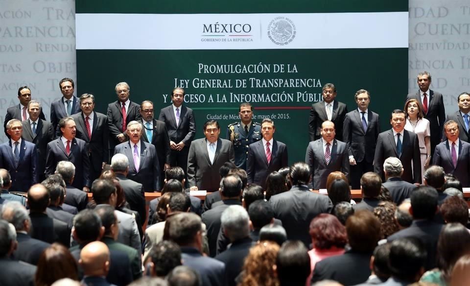 Promulgan Ley General de Transparencia