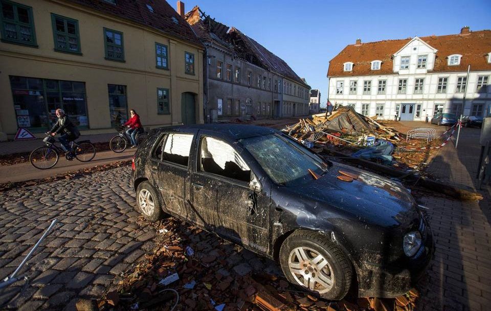 Tornado devasta ciudad de Alemania