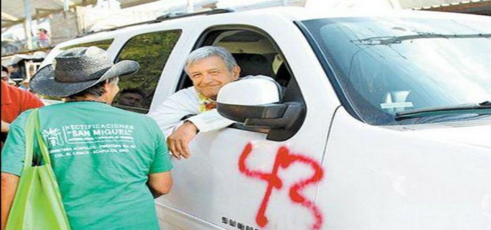 Irrumpen en acto político de AMLO en Tlapa