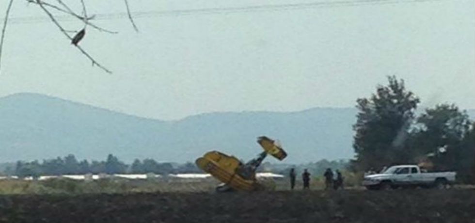 Cae avioneta en Jalisco
