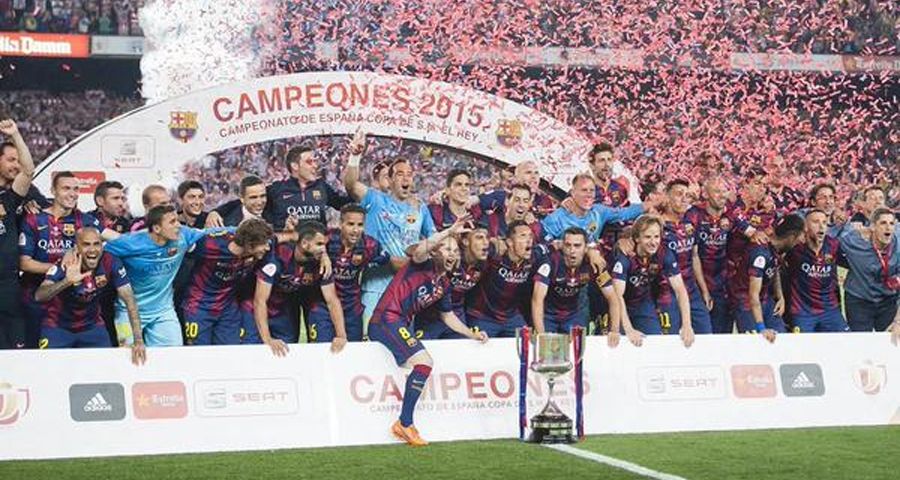 Barcelona gana la Copa del Rey
