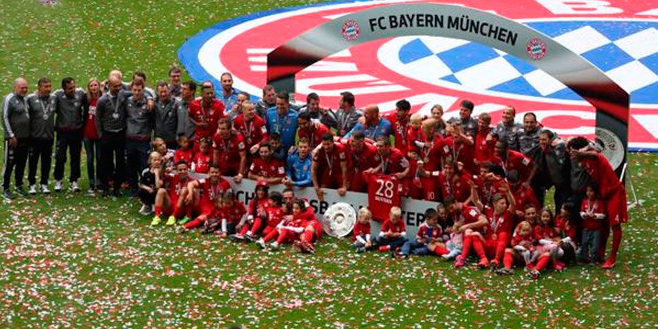 Bayern celebra título con triunfo