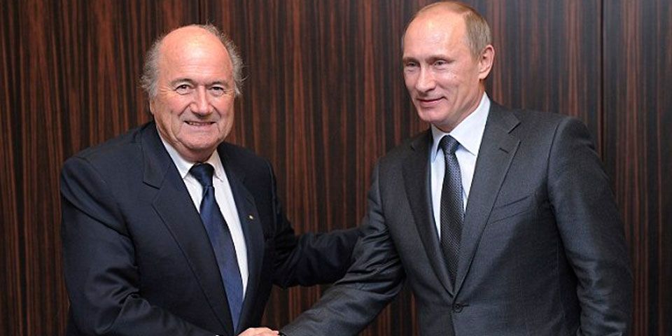 Putin felicita a Blatter por su reelección