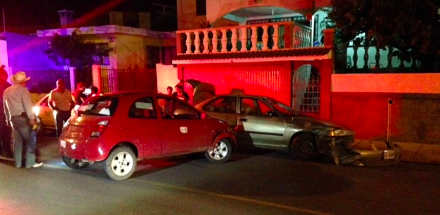 Choca candidata ebria en Saltillo