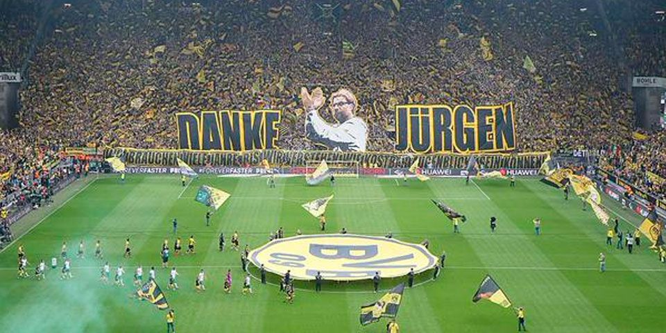 Aficionados despiden a Jürgen Klopp