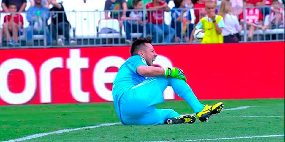 Confirman lesión de Diego Alves