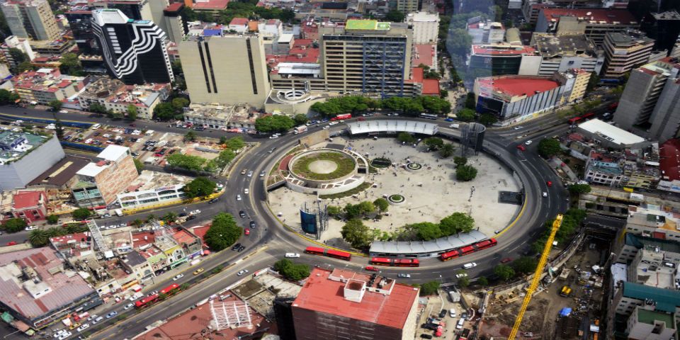 Las 10 estaciones más concurridas del Metrobús - Glorieta_de_Insurgentes