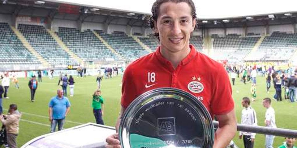 Nombran a Guardado mejor jugador de Holanda Nombran a Guardado mejor jugador de Holanda