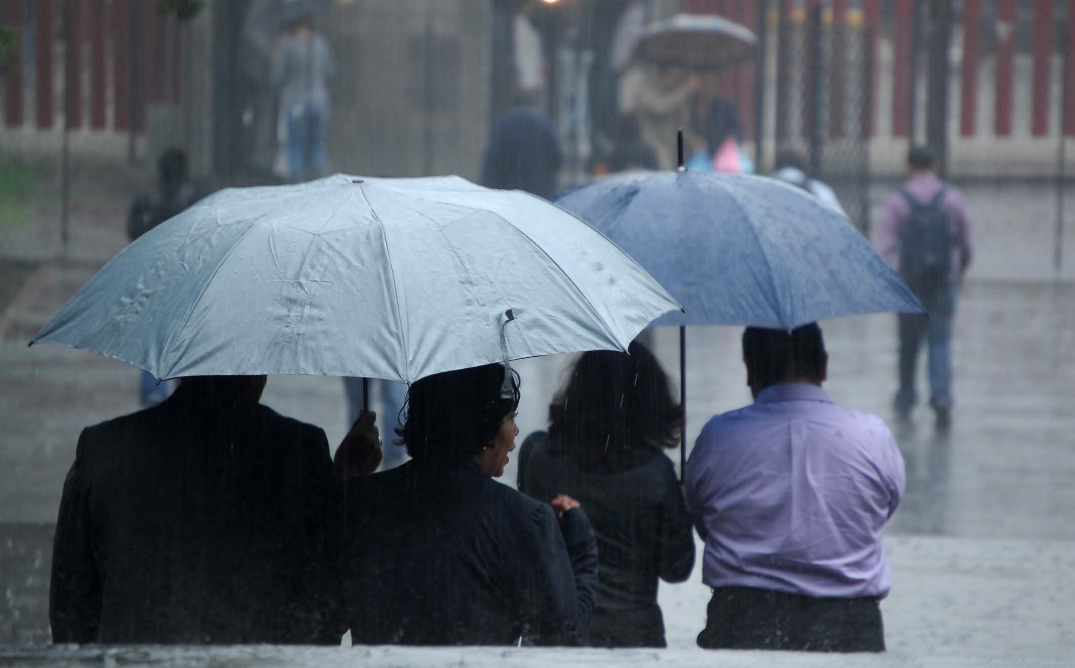 Habrá lluvias vespertinas en el Valle de México