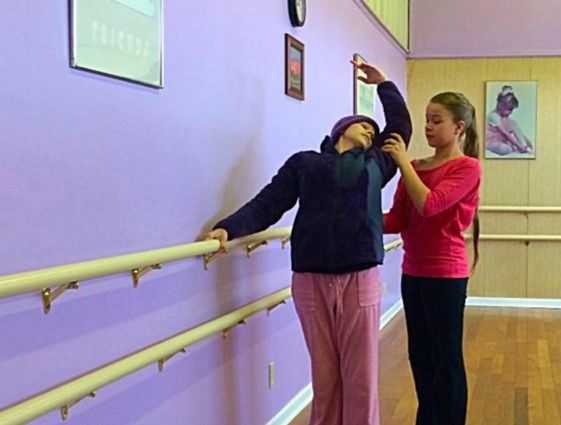Video: vuelve al ballet pese a su ceguera Video: vuelve al ballet pese a su ceguera
