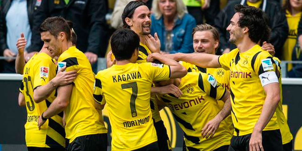 Dortmund se acerca a puestos europeos Dortmund se acerca a puestos europeos