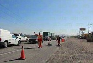 Choque de tráileres deja cinco muertos