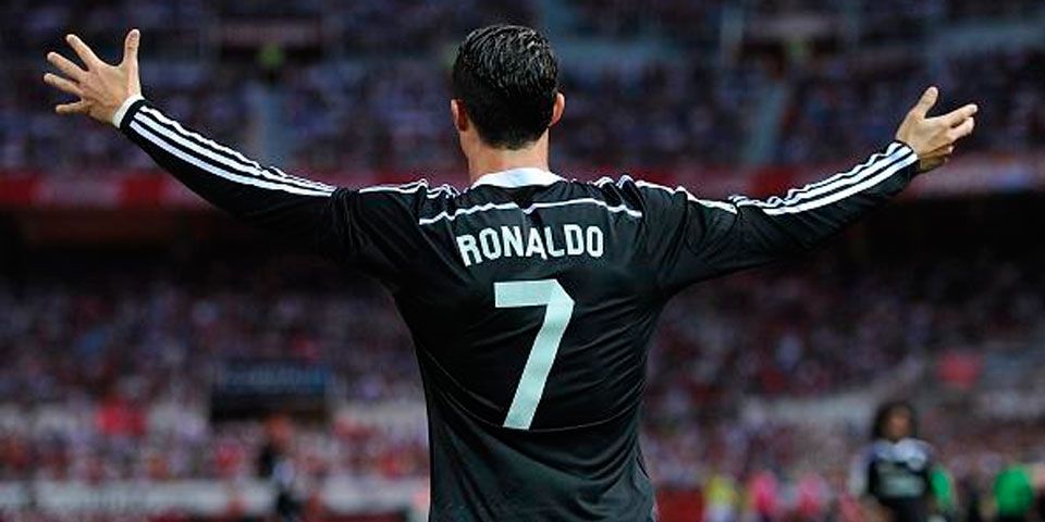 Cristiano Ronaldo marcó tres en la victoria del Madrid