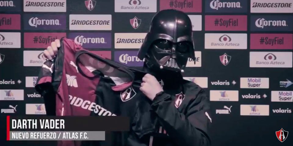 Atlas presenta a Darth Vader como “refuerzo”