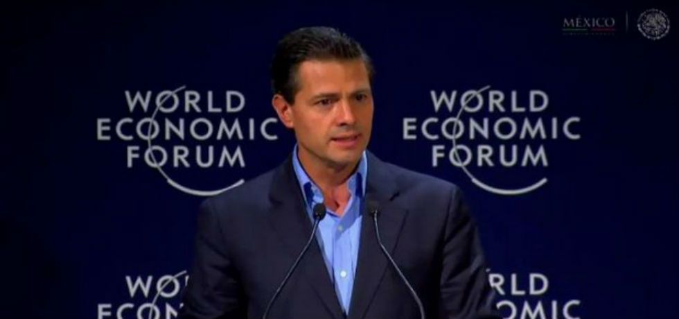 EPN inaugura Foro Económico Mundial sobre AL