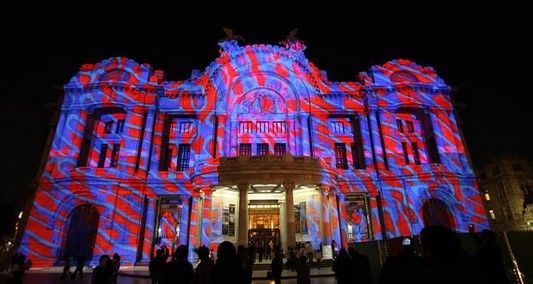 Mancera inaugura Festival de Luces en el DF Mancera inaugura Festival de Luces en el DF
