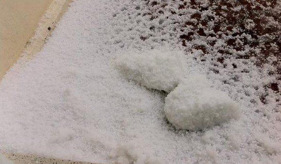 Cubre granizo a municipio de Puebla Cubre granizo a municipio de Puebla