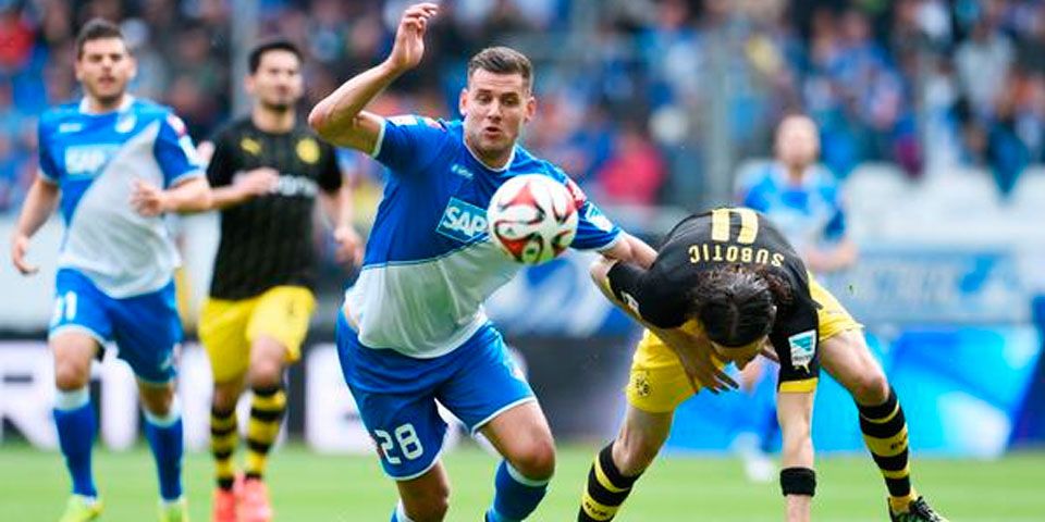 Hoffenheim y Dortmund no pasan del empate