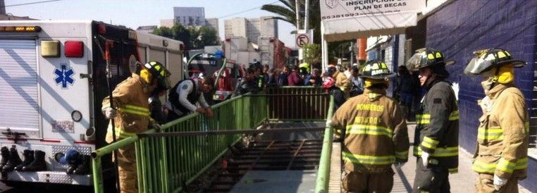 Muere indigente en un paso a desnivel de Tlalpan