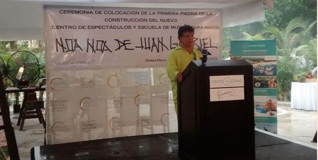 Se coloca la primera piedra del Museo de Juan Gabriel