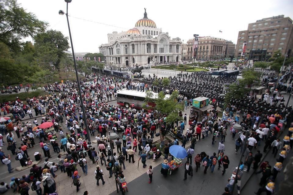 Prevén al menos cinco manifestaciones en la Ciudad de México