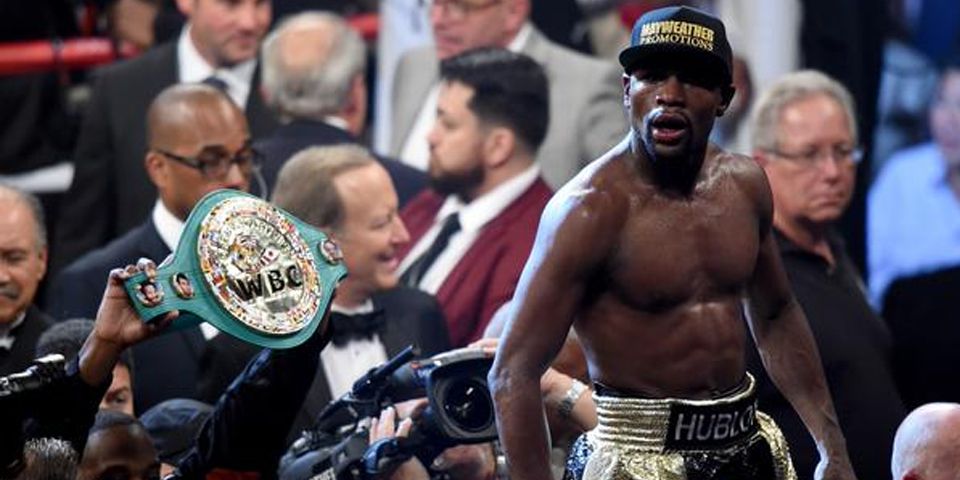 Floyd Mayweather se lleva la pelea del siglo Floyd Mayweather se lleva la pelea del siglo