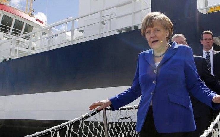 Visita Merkel frontera siria-turca en medio de críticas