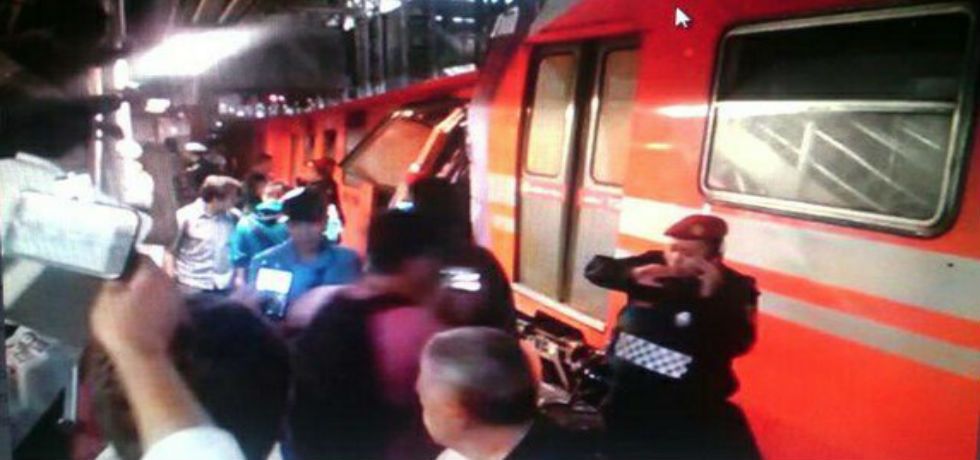 Dan de alta a 3 lesionados de choque en el Metro Dan de alta a 3 lesionados de choque en el Metro