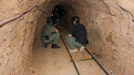 Encuentran túnel debajo del aeropuerto de Tijuana Encuentran túnel debajo del aeropuerto de Tijuana